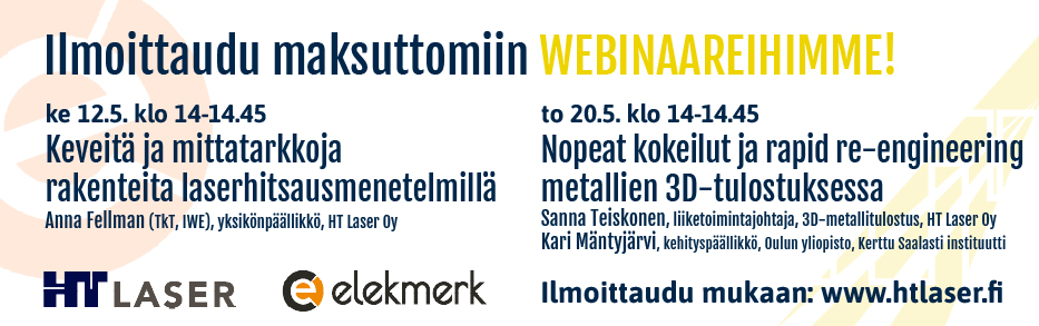 Osallistu maksuttomiin asiantuntijawebinaareihimme